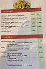 Creperie du Lac menu