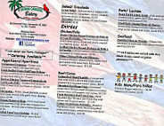 Havana Carolina Bakery menu