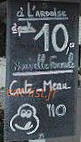 Le Petit St-Jean menu