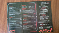 La Friterie De L'ancre menu