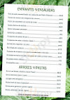 Meson Los Morales menu