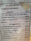 Le Tertre menu