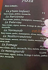 Au Rendezvous menu