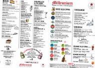 Millennium menu