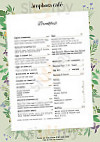 Amphora Cafe menu