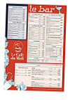 Café Du Midi menu