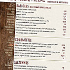 Pizz'happy menu