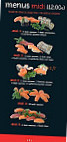 Sushi Fish menu