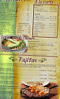 Santa Fe Mexican menu