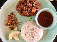 Nasi Lemak Ikan Bakar Arang food