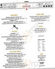 La Chunga menu