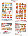 Pizza Manhattan menu