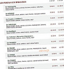 Le Kiosque à Pizzas menu