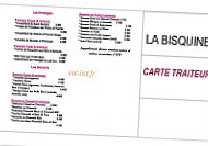 La Bisquine menu