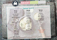 Snow Factory Surf City menu