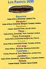 Pains Et Viennoiseries menu