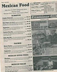 Tony's I-75 Restaurant menu