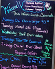 Annie Mae's menu