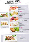 Bo Sushi menu