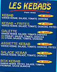 Pizza Tic-tac menu