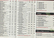 Pizzeria La Piccola menu