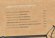 Basilic Co menu