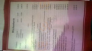 Trattoria Italiana menu