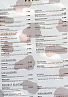 La Chistera menu