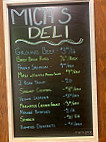 Mica's And Pub menu