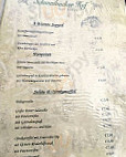 Schwaibacher Hof menu