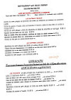 Traiteur Les 2 Frères menu