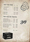 Cocktailbar Burger Villa Max menu