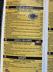 Alex's Grill And Ice Cream menu