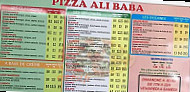 Snack Ali Baba menu