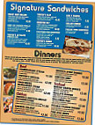 Topper's Grill menu