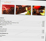 La Chistera menu