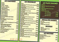 Delice Pizza menu