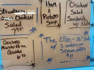 Elliegail's Bakery Deli menu