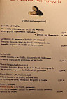 La Pizzeria des Remparts menu