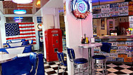 Happy Days Diner Brunch Burger inside