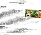 La Ferme à Pizza menu