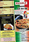 Pizzeria Piccolo menu