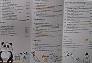 Hungry Panda menu