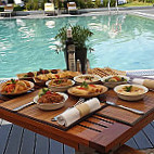 Poolside food