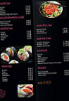 Ksushi menu