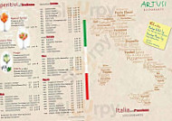 Artusi menu