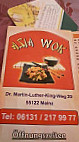 Asia Wok menu