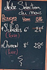 La Salsa menu