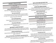 Bigelow Brewing Company menu