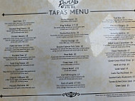 Paris Wine menu